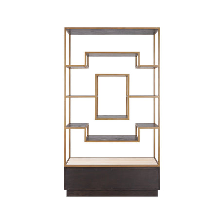 Vitrine Claremont in braun, 120x40 cm von Richmond Interiors – Produktbild 3