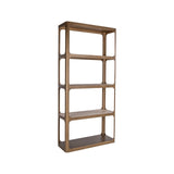 Vitrine Claridge in antikgold, 100x40x210 cm von Richmond Interiors – Bild 1