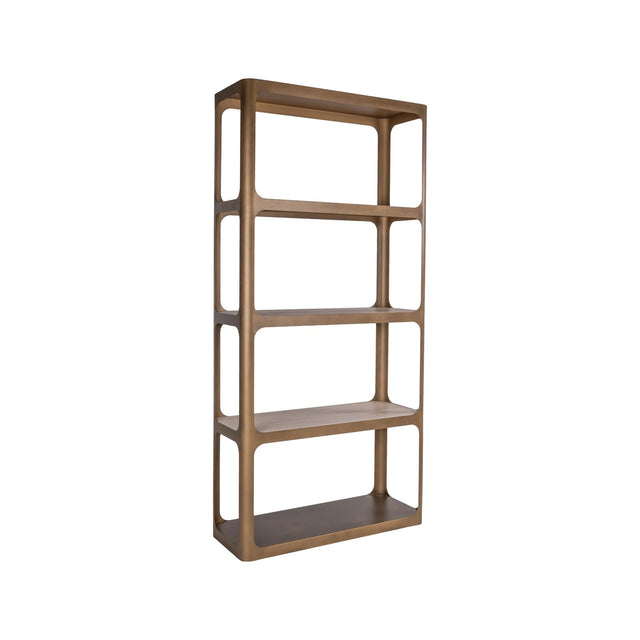 Vitrine Claridge in antikgold, 100x40x210 cm von Richmond Interiors – Bild 1