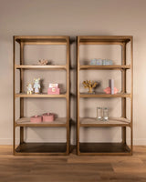 Vitrine Claridge in antikgold, 100x40x210 cm von Richmond Interiors – Bild 2