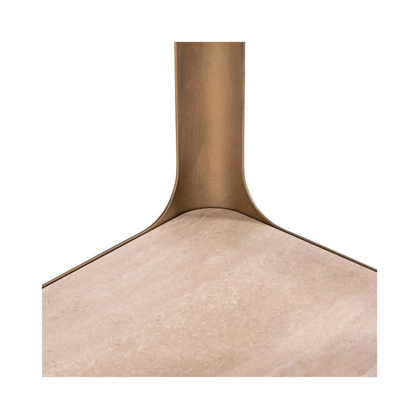 Vitrine Claridge in antikgold, 100x40x210 cm von Richmond Interiors – Bild 6