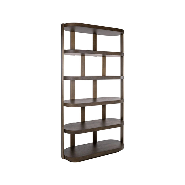 Vitrine Ellington in braun, 120x45x220 cm von Richmond Interiors – Bild 1