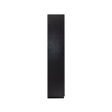 Vitrine Oakura aus Eichenfurnier in schwarz, 100x45x220 cm von Richmond Interiors – Bild 2