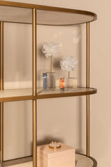 Vitrine Tivoli in weiß, 100x45x197 cm von Richmond Interiors – Bild 11