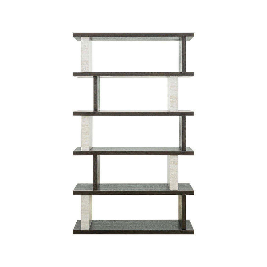 Vitrine Waldorf mit Eichenfurnier in braun, 120x40x200 cm von Richmond Interiors – Bild 3