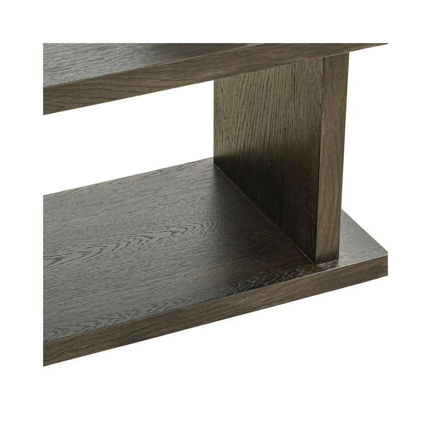 Vitrine Waldorf mit Eichenfurnier in braun, 120x40x200 cm von Richmond Interiors – Bild 5