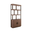 Vitrine Windsor in walnuss, 120x45x225 cm von Richmond Interiors – Bild 1