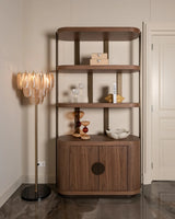 Vitrine Windsor in walnuss, 120x45x225 cm von Richmond Interiors – Bild 2