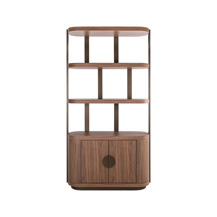 Vitrine Windsor in walnuss, 120x45x225 cm von Richmond Interiors – Bild 3