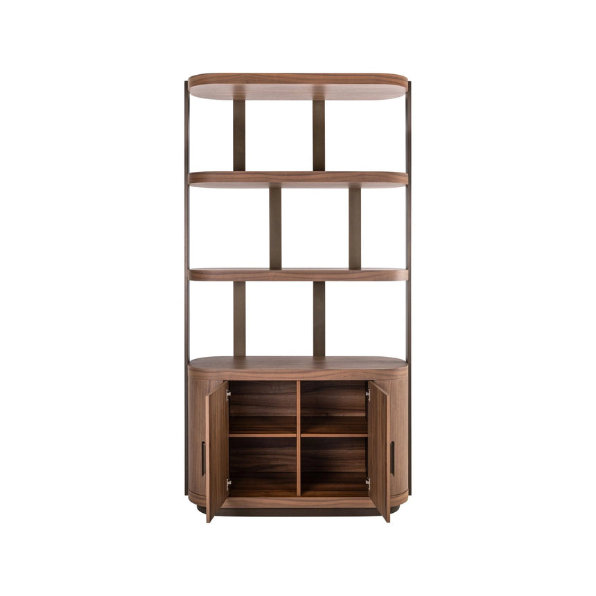 Vitrine Windsor in walnuss, 120x45x225 cm von Richmond Interiors – Bild 5