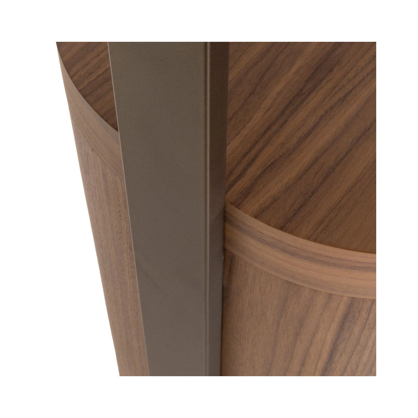Vitrine Windsor in walnuss, 120x45x225 cm von Richmond Interiors – Bild 6