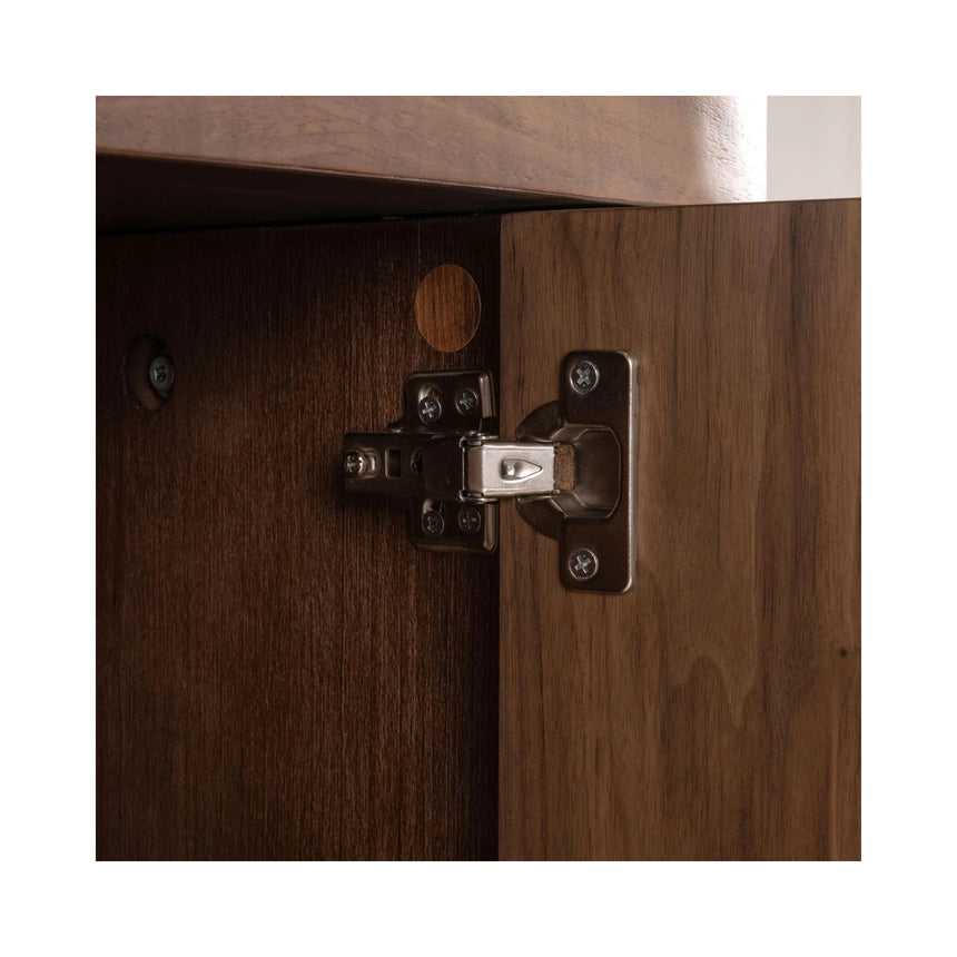 Vitrine Windsor in walnuss, 120x45x225 cm von Richmond Interiors – Bild 7