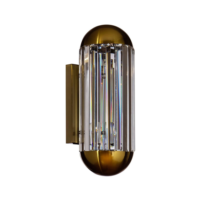 Wandleuchte Anya aus Eisen und Kristall in bronze von Richmond Interiors – Bild 1