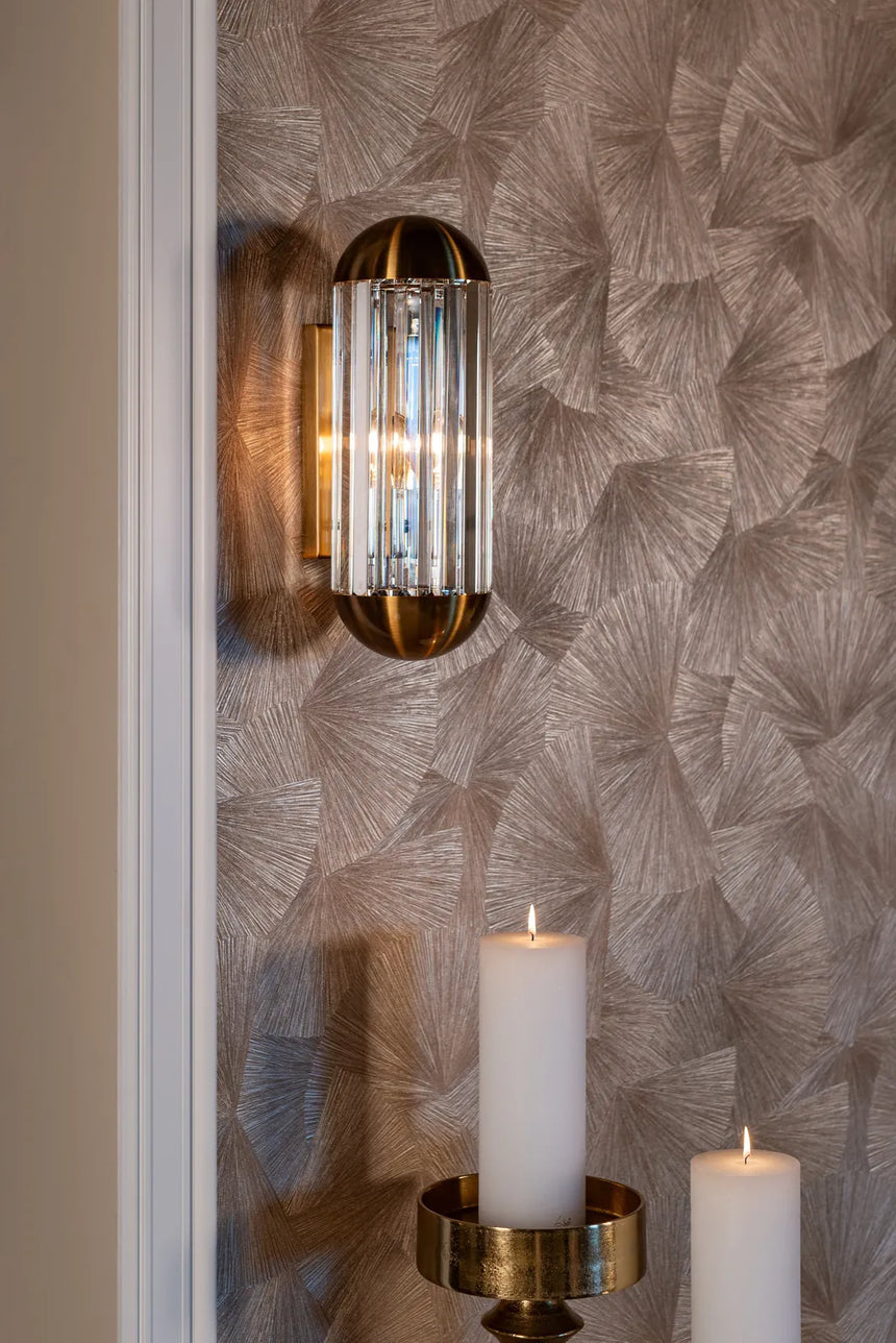 Wandleuchte Anya aus Eisen und Kristall in bronze von Richmond Interiors – Bild 5