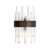 Wandleuchte Avan aus Sicherheitsglas und Eisen in bronze von Richmond Interiors – Bild 1