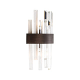 Wandleuchte Avan aus Sicherheitsglas und Eisen in bronze von Richmond Interiors – Bild 2