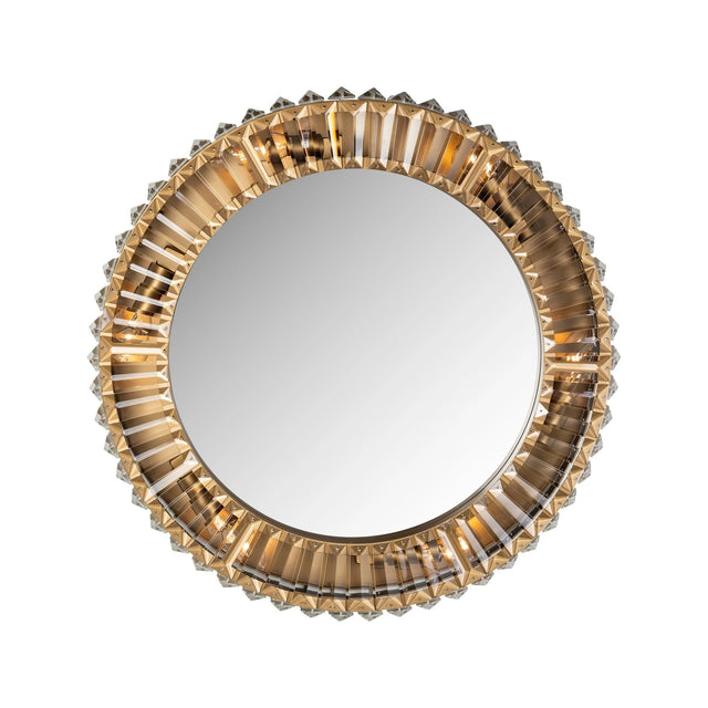 Wandleuchte Becky aus Eisen und Kristall in gold von Richmond Interiors – Bild 1