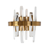 Wandleuchte Brigh aus Eisen und Kristall in gold von Richmond Interiors – Bild 1