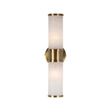 Wandleuchte Charlize aus Eisen und Marmorimitat in gold von Richmond Interiors – Bild 1