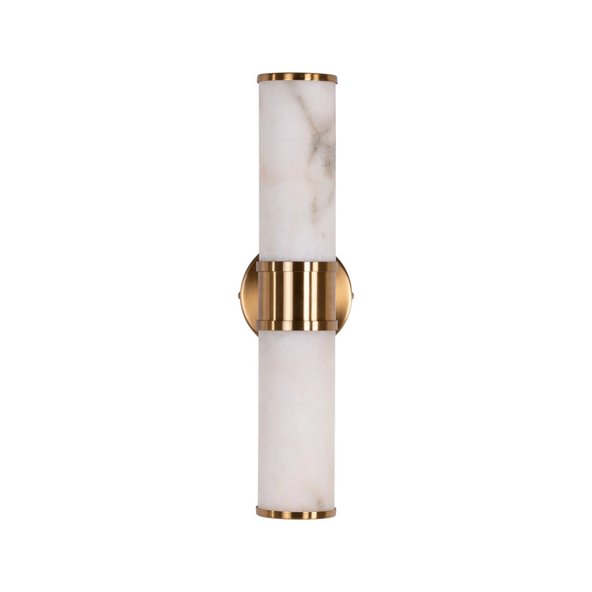 Wandleuchte Charlize aus Eisen und Marmorimitat in gold von Richmond Interiors – Bild 2