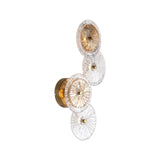 Wandleuchte Linzi aus Eisen und Glas in brushed gold von Richmond Interiors – Bild 2