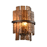 Wandleuchte Lumy aus Eisen und Glas in braun von Richmond Interiors – Bild 4