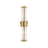 Wandleuchte Lyan aus Eisen und Glas in brushed gold von Richmond Interiors – Bild 1