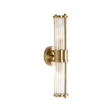 Wandleuchte Lyan aus Eisen und Glas in brushed gold von Richmond Interiors – Bild 3
