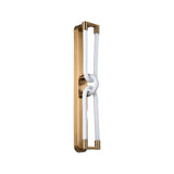 Wandleuchte Lysa aus Eisen und Acryl in brushed gold von Richmond Interiors – Bild 1