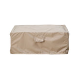 Winterschutzhülle für Outdoor-Pouf und Fußhocker Dawson in taupe von Richmond Interiors – Bild 2