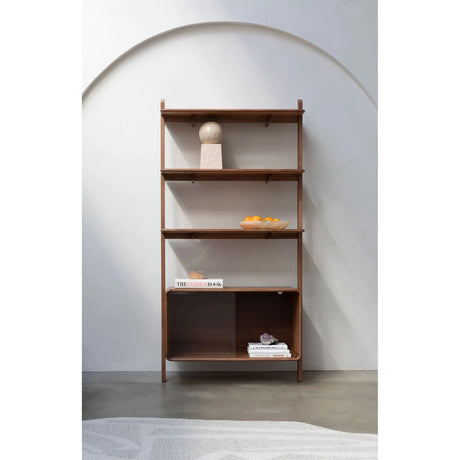 Rise Regal Walnuss 90x180 cm - ZEN ZONE Furniture