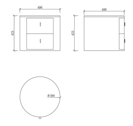 ALDO Nachttisch - ZEN ZONE Furniture