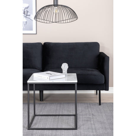 Zoom 2-Sitzer Sofa - Schwarz / Schwarzer Samt - ZEN ZONE Furniture