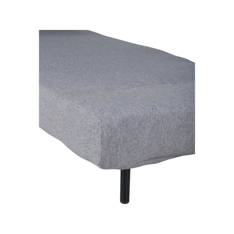 Vicky Klappbett Einzel - Schwarz / Stahlgrauer Stoff - ZEN ZONE Furniture