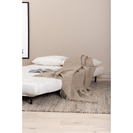 Vicky Klappbett Double - Schwarz / Hellbeige Stoff - ZEN ZONE Furniture