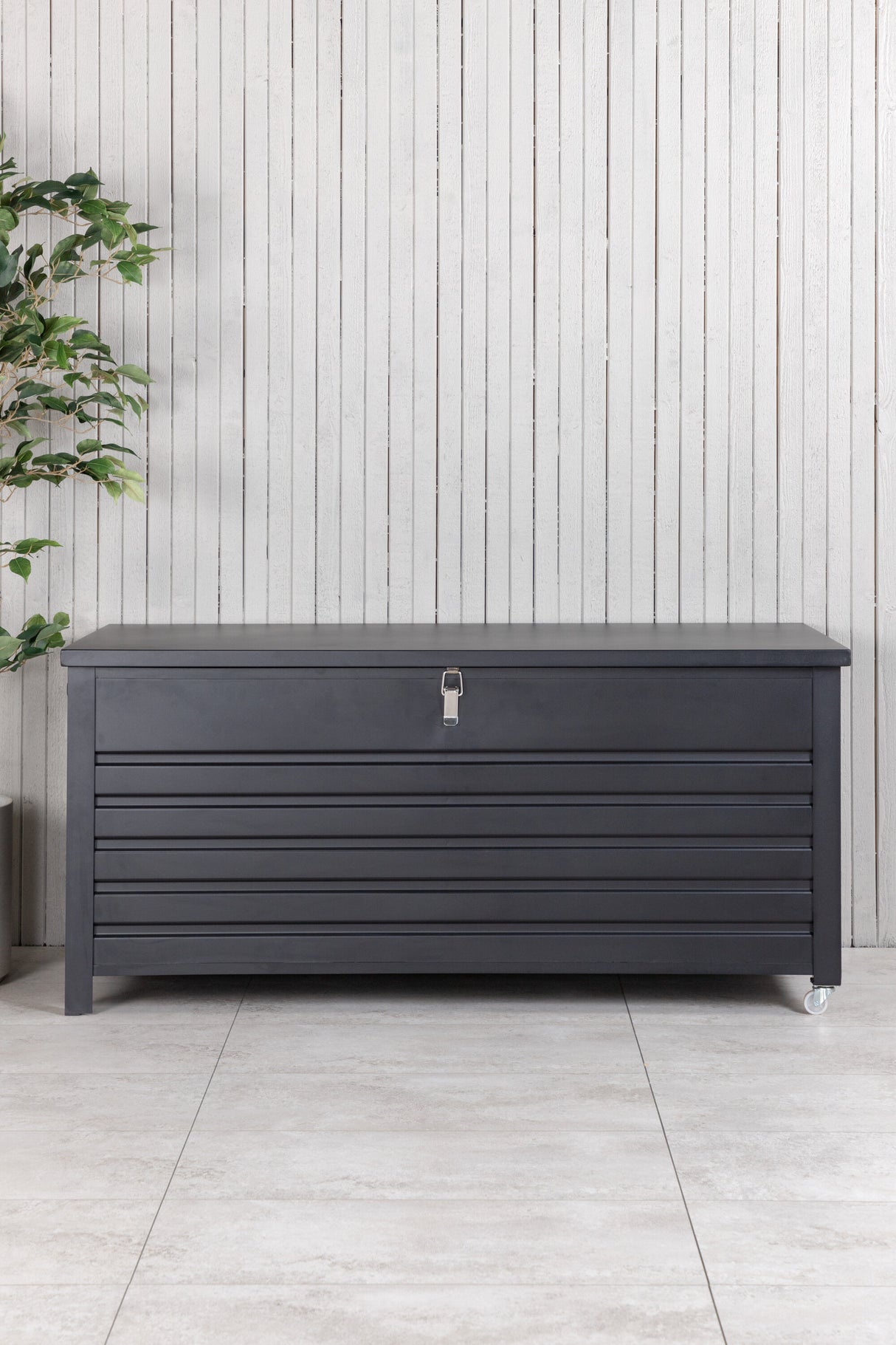 Elsa Kissenbox schwarz 130x60x60
