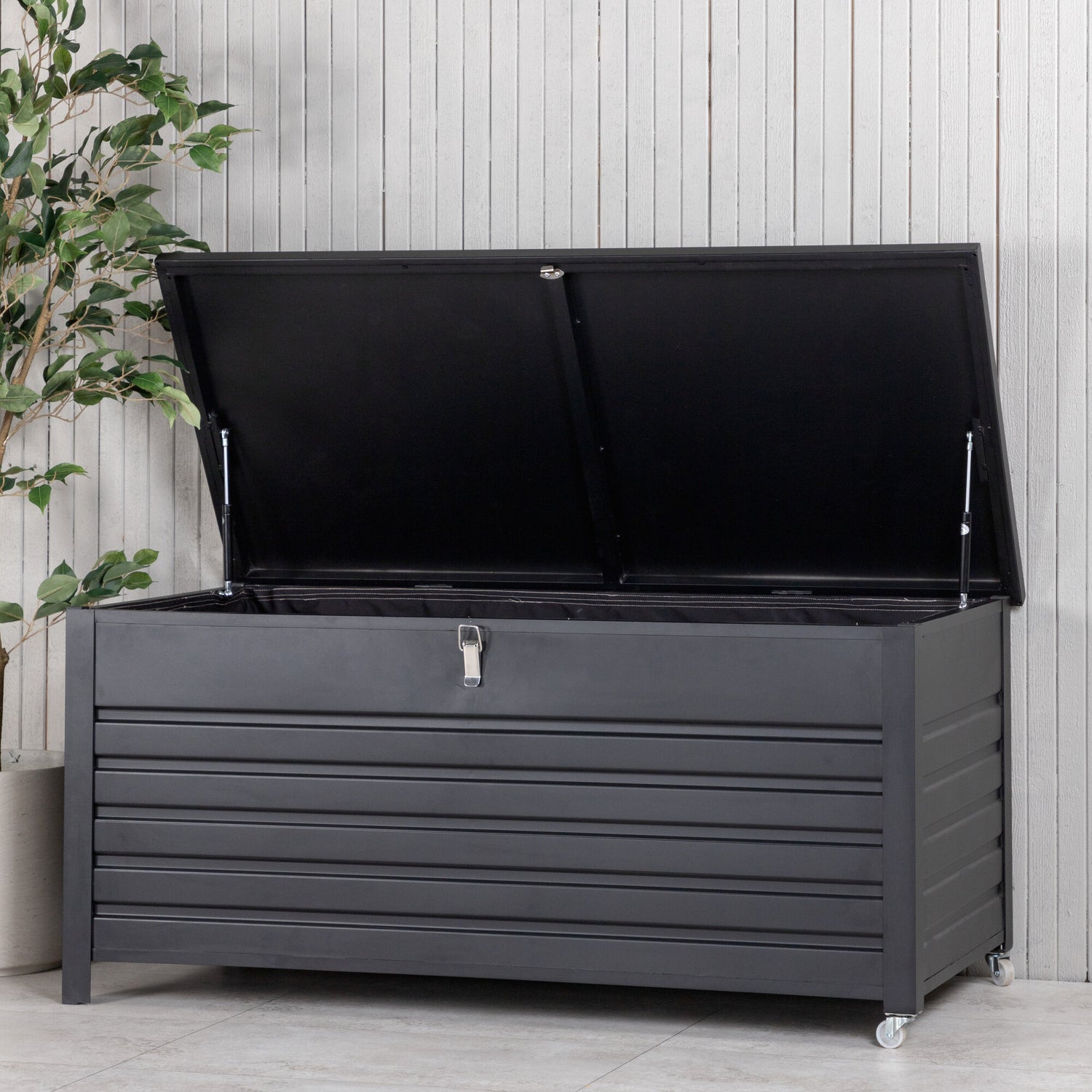 Elsa Kissenbox schwarz 130x60x60 - ZEN ZONE Furniture