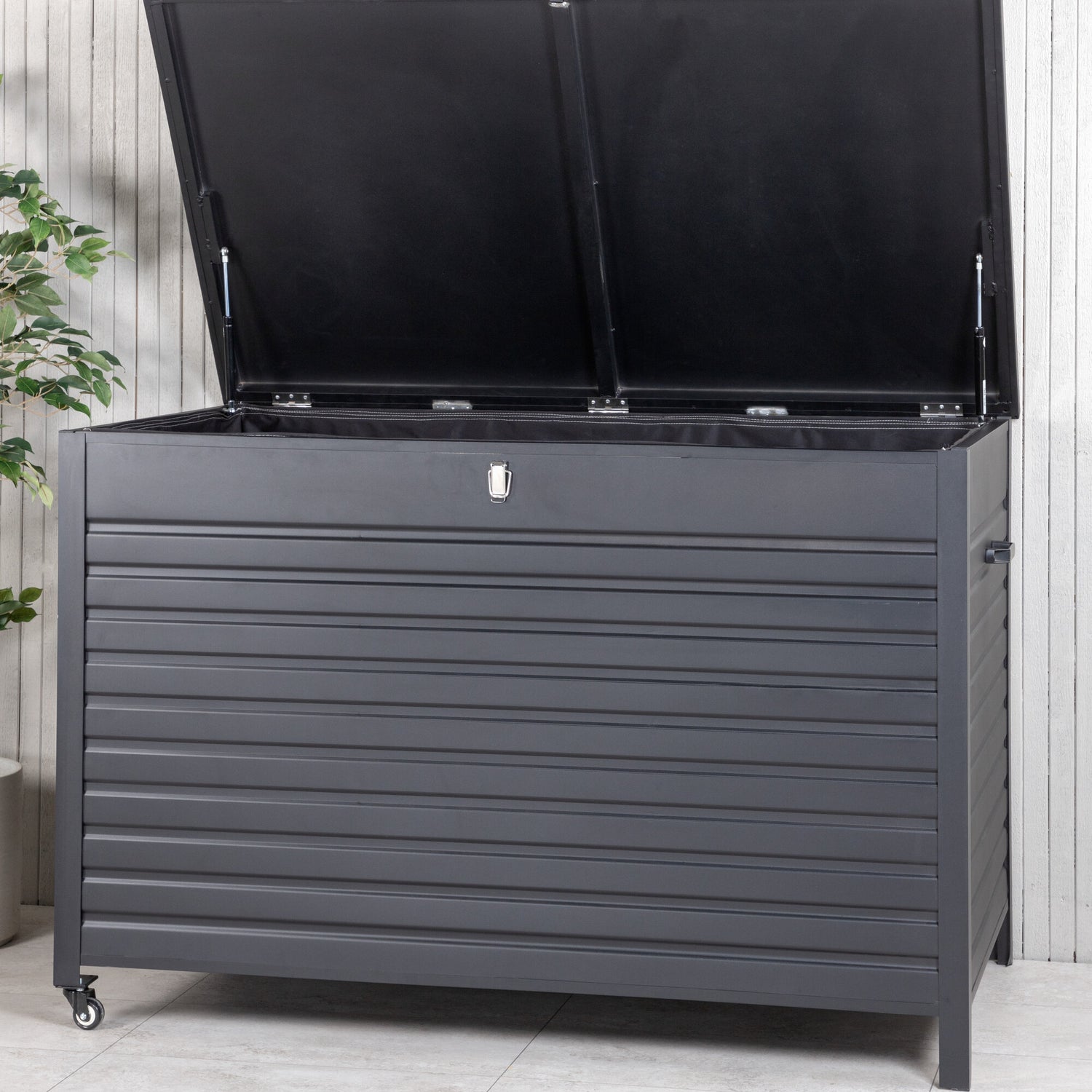 Tiana Kissenbox schwarz 150x90x101 - ZEN ZONE Furniture