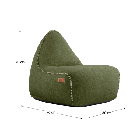 Cobana Lounge Chair Olive von SACKit – Produktbild 5