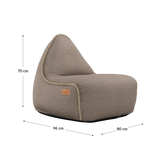 Cobana Lounge Chair Taupe von SACKit – Produktbild 6