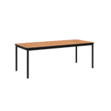 Kirra Dining Table 90x210 Noir – Bild 1