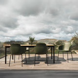 Kirra Dining Table 90x210 Noir – Bild 2