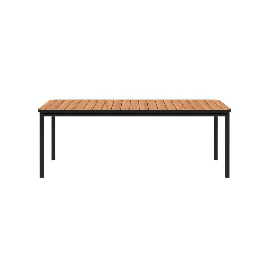 Kirra Dining Table 90x210 Noir – Bild 4