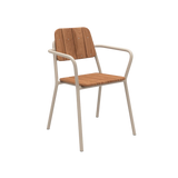 Kirra Patio Chair Taupe – Bild 1