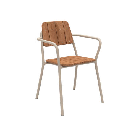 Kirra Patio Chair Taupe – Bild 1