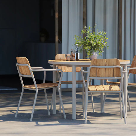 Kirra Patio Chair Taupe – Bild 2