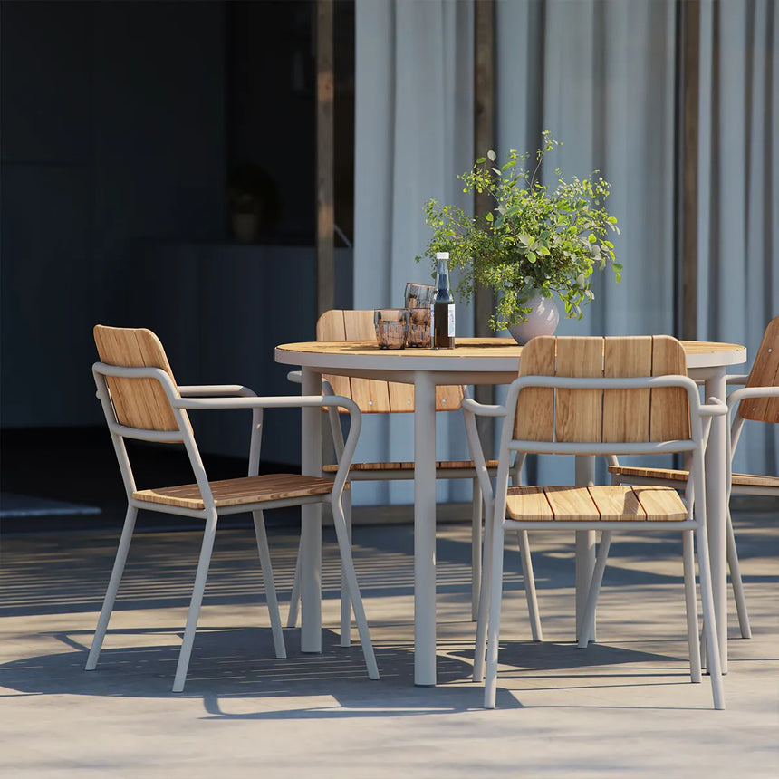 Kirra Patio Chair Taupe – Bild 2