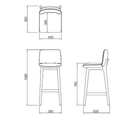 FEBE Barstuhl - ZEN ZONE Furniture