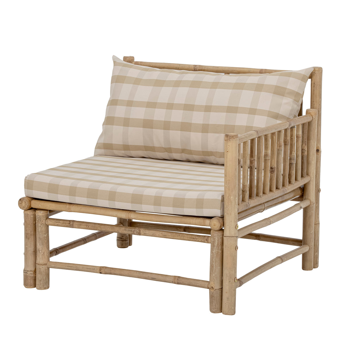 Korfu Modul-Sofa rechte Ecke, Natur, Bambus - ZEN ZONE Furniture