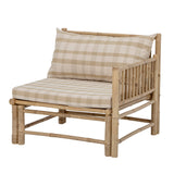 Korfu Modul-Sofa rechte Ecke, Natur, Bambus - ZEN ZONE Furniture